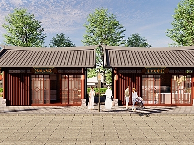 中式商业街 古风摊亭小商铺 仿古商亭摊亭 旅游街区小吃摊亭 景区临时店铺摊亭 景区小商铺摊亭