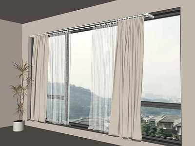 现代简约窗帘