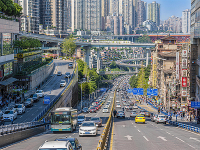 现代城市HDR