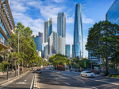 现代城市HDR