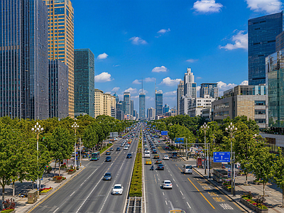 现代城市HDR