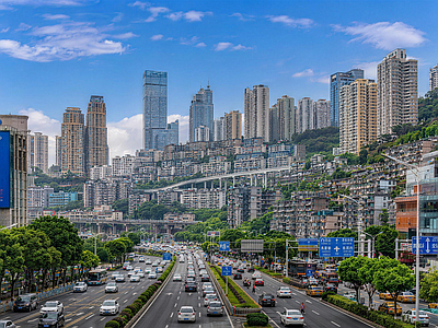 现代城市HDR