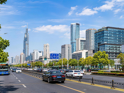 现代城市HDR