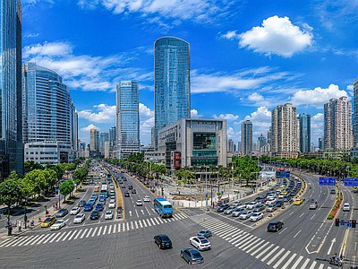现代城市HDR