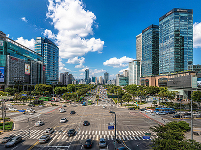 现代城市HDR