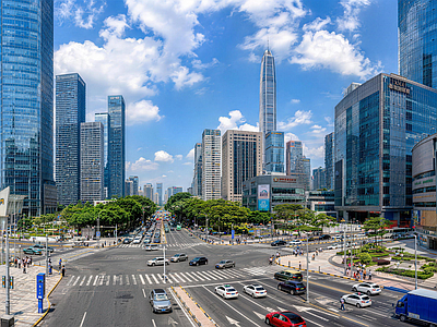 现代城市HDR