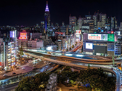 现代城市HDR