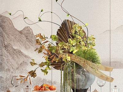 新中式花艺 花瓶 插花