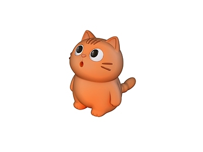 家禽动物 大橘猫 橘猫 萌宠 猫咪 美陈