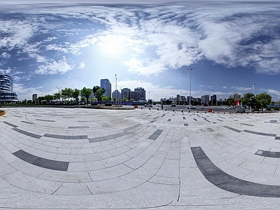 现代户外HDR