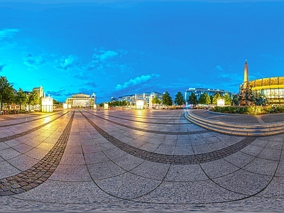 现代户外HDR