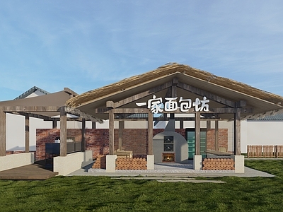 复古工业风其他景观构筑