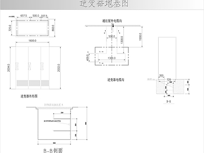 电气节点 逆变器地基图