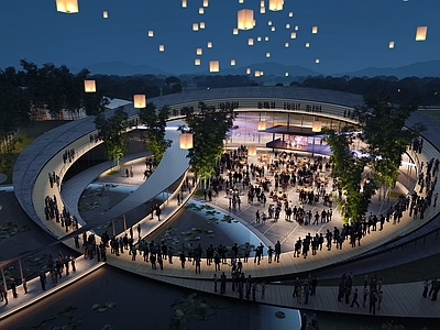 会议中心建筑 公共建筑 特色建筑 智慧节能建筑 大型赛事会议建筑 异形建筑