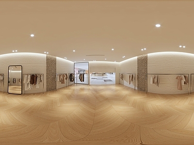 极简服装店