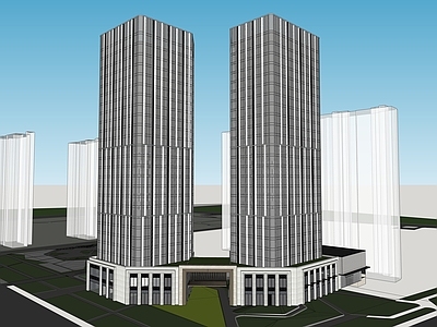 现代主义写字楼