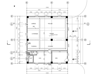 住宅楼建筑 住宅区垃圾中转站