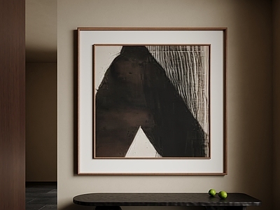 侘寂挂画 新中式装饰画 客厅挂画 书房挂画 黑白挂画 茶室挂画