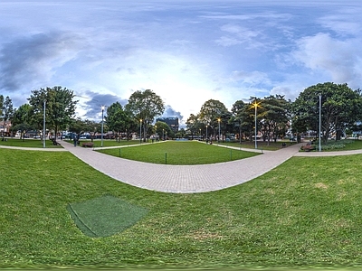 现代户外HDR