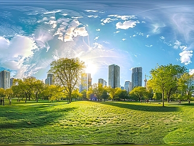 现代户外HDR