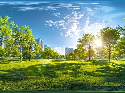 现代户外HDR