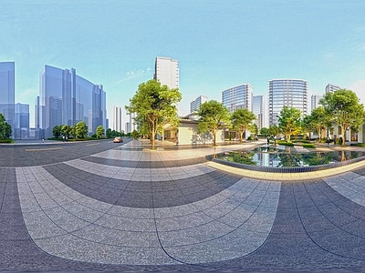 现代户外HDR