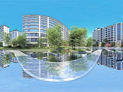 现代户外HDR