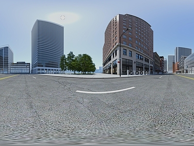 现代户外HDR