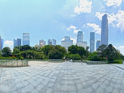 现代户外HDR