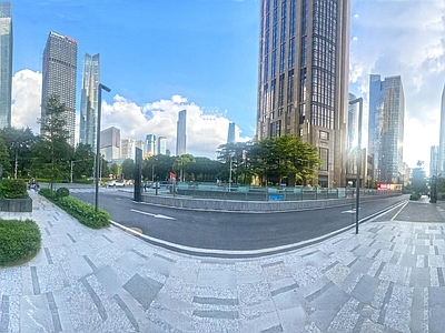现代户外HDR
