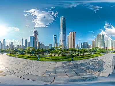 现代户外HDR