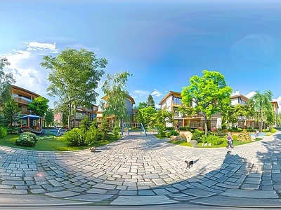 现代户外HDR