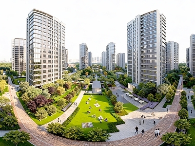 现代户外HDR