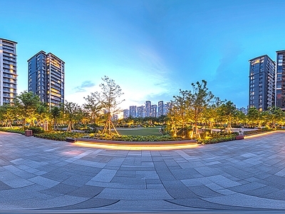 现代户外HDR