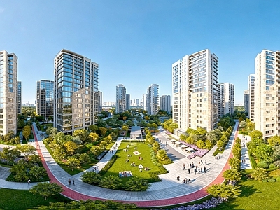 现代城市HDR