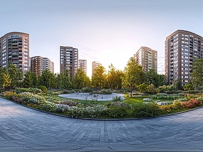 现代户外HDR