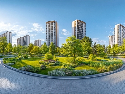 现代户外HDR
