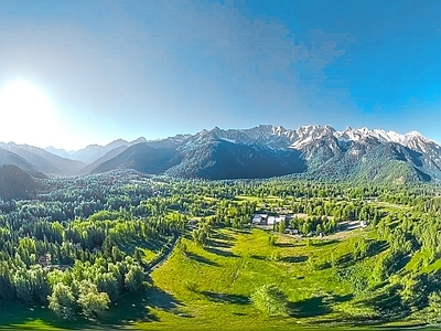 现代户外HDR