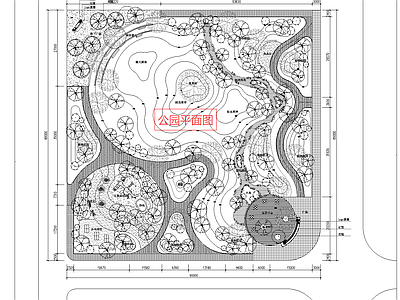 其他公园景观 雨水湿地公园 市政公园 8000平米 开放大草坪公园 溪流雨水花园