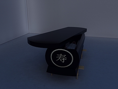 新中式简模规划 棺材