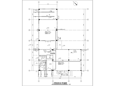 其他给排水 山村游客中心