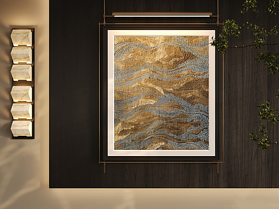 轻奢挂画 玄关挂画 茶室挂画 客厅挂画 抽象挂画