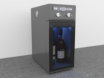 极简冰箱 电器 红酒保鲜机 冰酒机 分酒机 分杯机