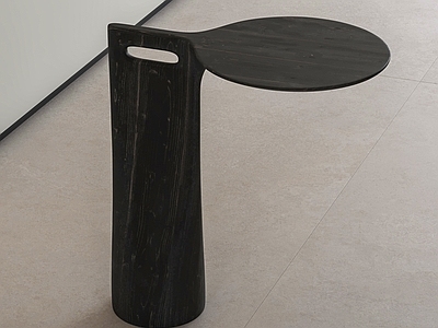 侘寂边几