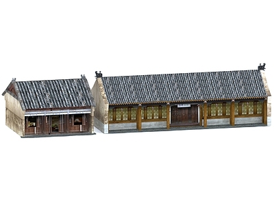 中式古建古建 中式建筑 中式房屋 古建筑 青瓦房