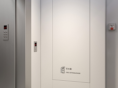 极简防火门 消防栓 灭火器 隐藏消防栓 美化消防栓 隐蔽消防栓
