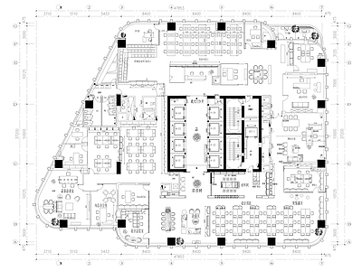 其他办公空间 办公平面