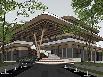 现代主义其他商业建筑 社区商业
