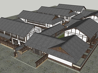 中式民宿建筑