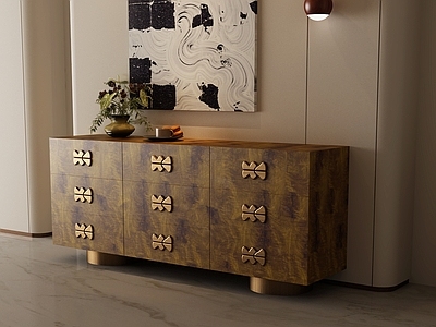 中古风斗柜